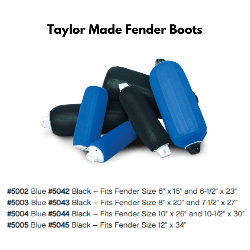 Taylor Made Fender Boots Specifications