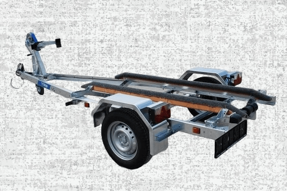 Boat Trailer with Fenders.