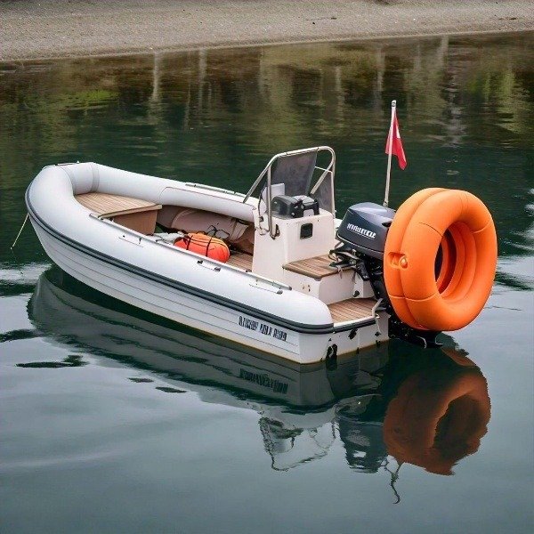 do not use huge round fenders on small boats