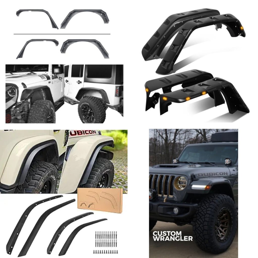  Different Jeep Wrangler fender styles